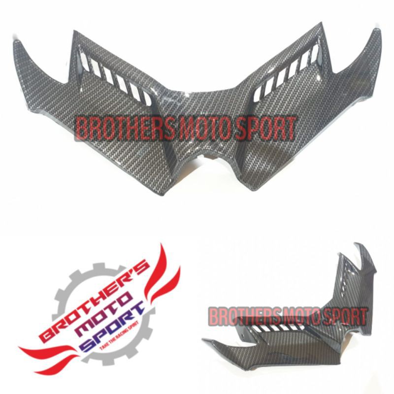 winglet karbon ninja 250Fi winglet plastik ninja250fi winglet ninja fi