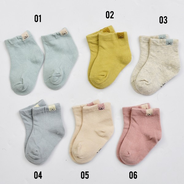 Kaos Kaki Bayi Unisex Bisa Pilih Warna C1097