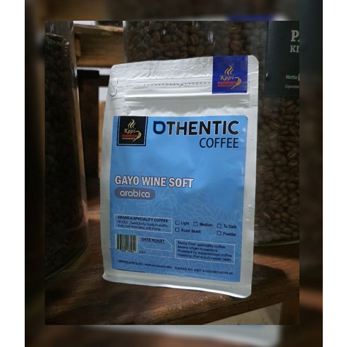 

Roastbean Gayo Wine Soft.