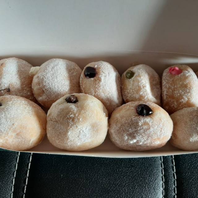 Donat Bomboloni Premium Isi 10 Pcs Coklat Didalam Shopee Indonesia