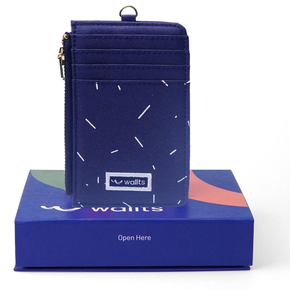 

Muraaaahh.. Wallts Kara Sprinkle Navy - Gantugan ID Card Anti Air Pria Wanita