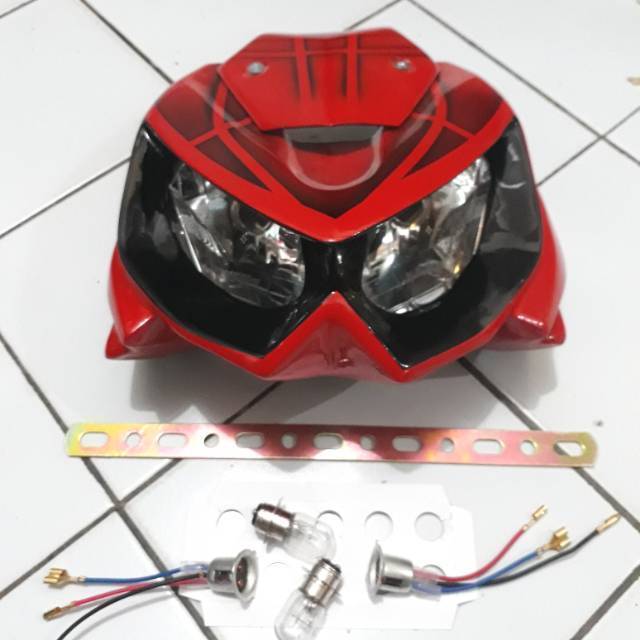 Jual Kedok Z Headlamp Z Bolam Hologen Soket Lampu Breket