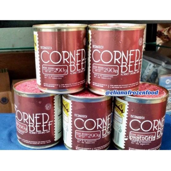 

f0fbfe0 Bernardi Corned Beef 290 Gr / Kornet Daging Sapi Ds1Gkk