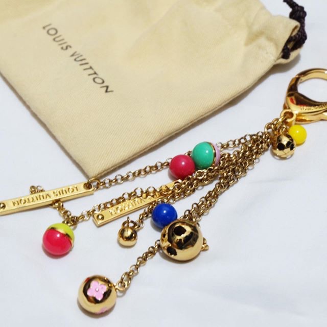 LV bag charm