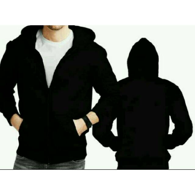 JAKET POLOS HOODIE JUMBO L-XXXL