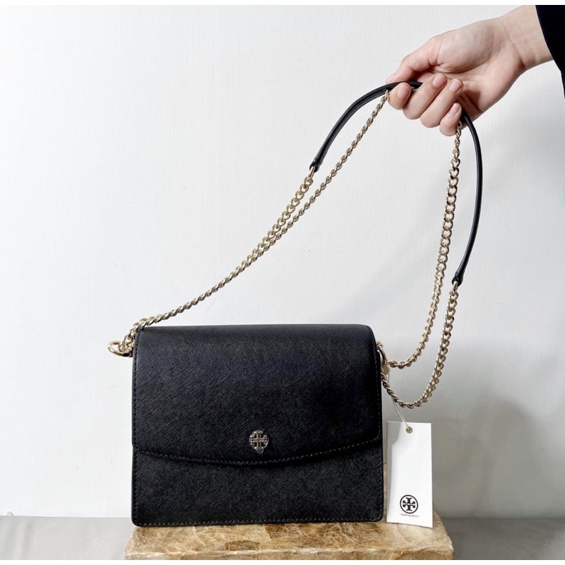 Preloved Tory Burch Emerson Envelope Adjustable Shoulder bag like new