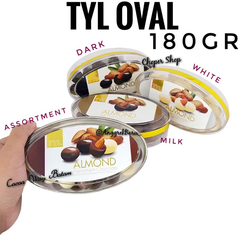 

Coklat TYL Oval 180gr / Cokelat tyl 180gram