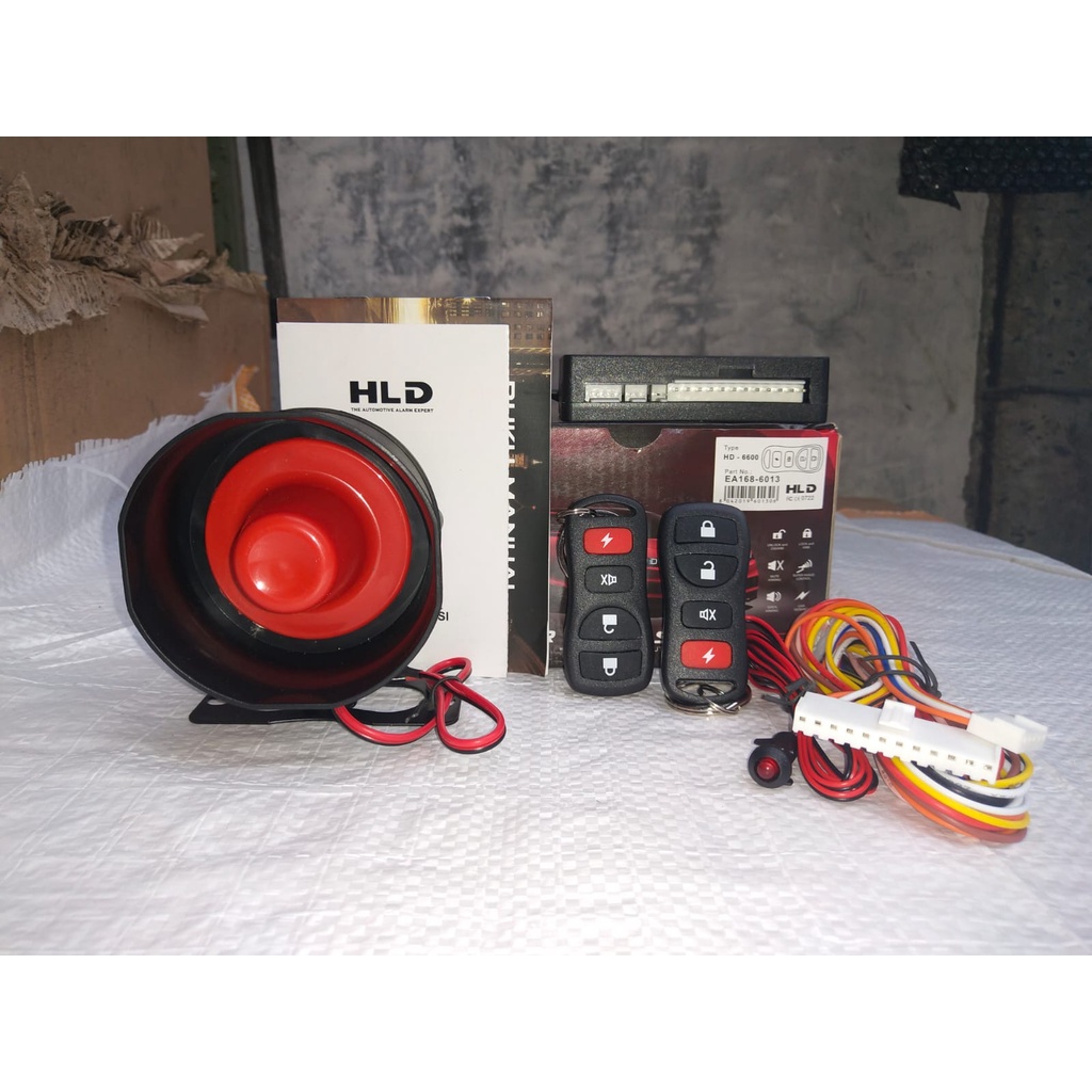 Car Alarm Mobil system merk HLD PREMIUM Remote Remot /Car Alarm HLD HL-7700 / HD-6600 System Kunci HLD Model Tombol Universal Remot Alarm Mobil Berkualitas 1 Set
