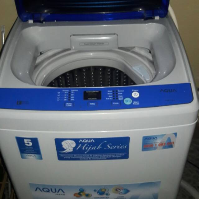 Aqua Sanyo mesin cuci 1 tabung 9kg