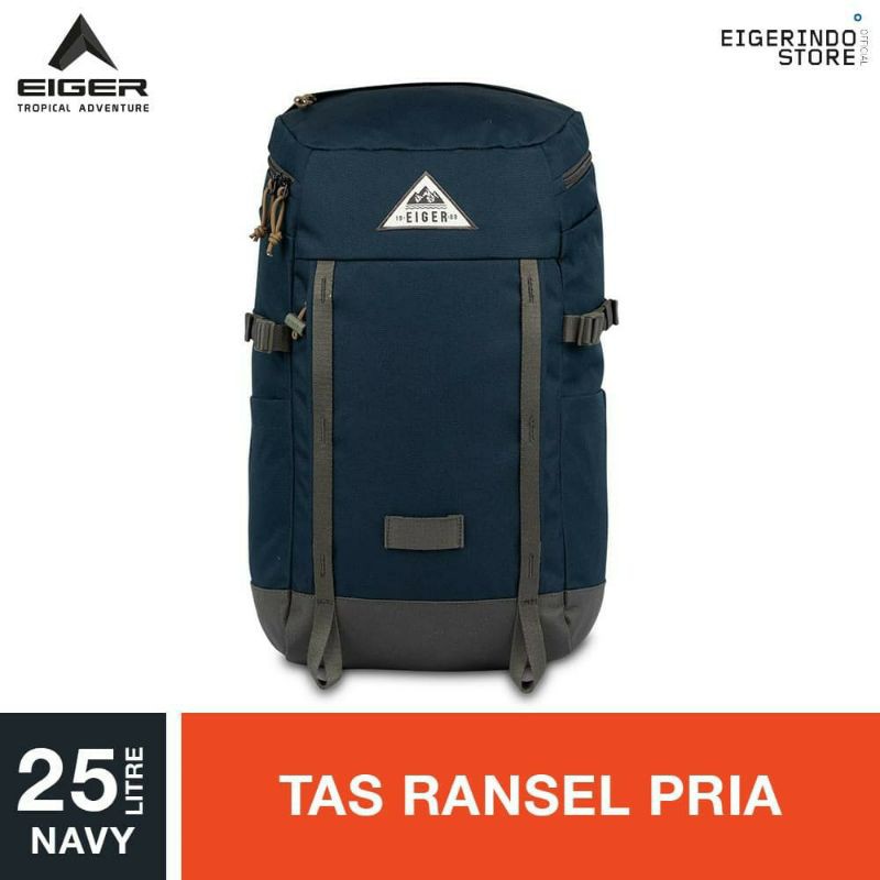 Wayfarer Pack 25L Laptop Backpack - Navy Tas Punggung Ransel Original Keren