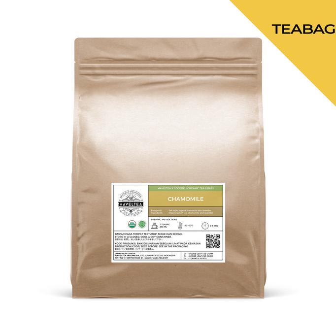 

[ COD ] CHAMOMILE | Pouch | Cocodeli by Haveltea Organic | Floral Green Tea BOOM SALE Kode 76