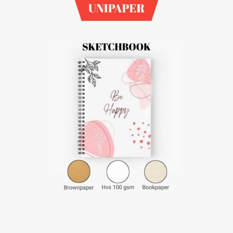 

SKETCHBOOK 100 HALAMAN/BUKU SKETSA A5/BUKU GAMBAR POLOS