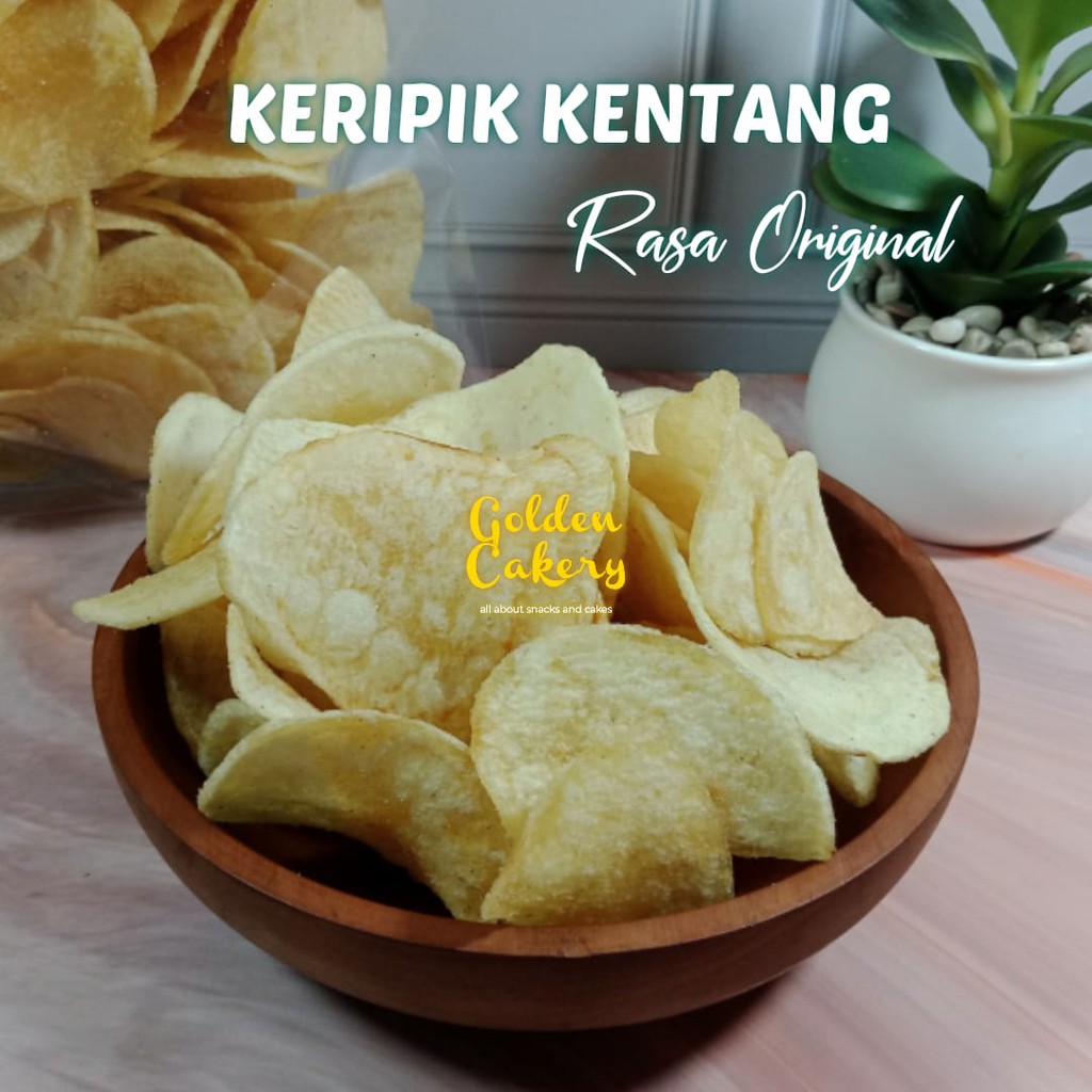 Jual Keripik Kentang Ori Original Gurih Renyah 250 Gr Shopee Indonesia