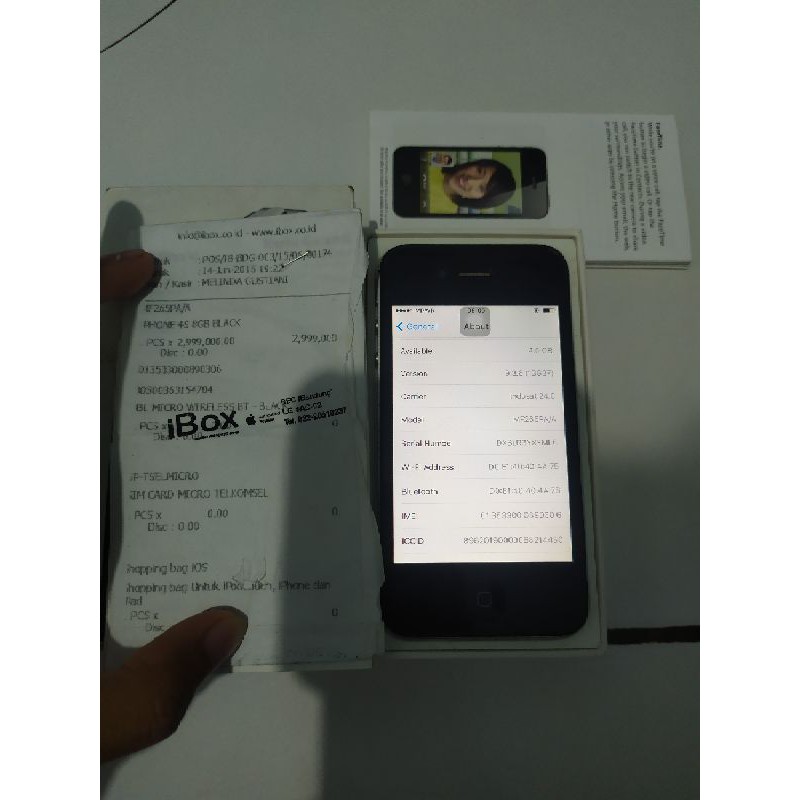 iPhone 4S  PA/A Resmi iBox