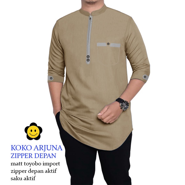 MM 60474-61214-63230-65283-67148-70162 KOKO ARJUNA Baju Koko Qurta Pria,Baju Koko Pria Terbaru,Terkini,Termurah dan Terlaris-Coksu