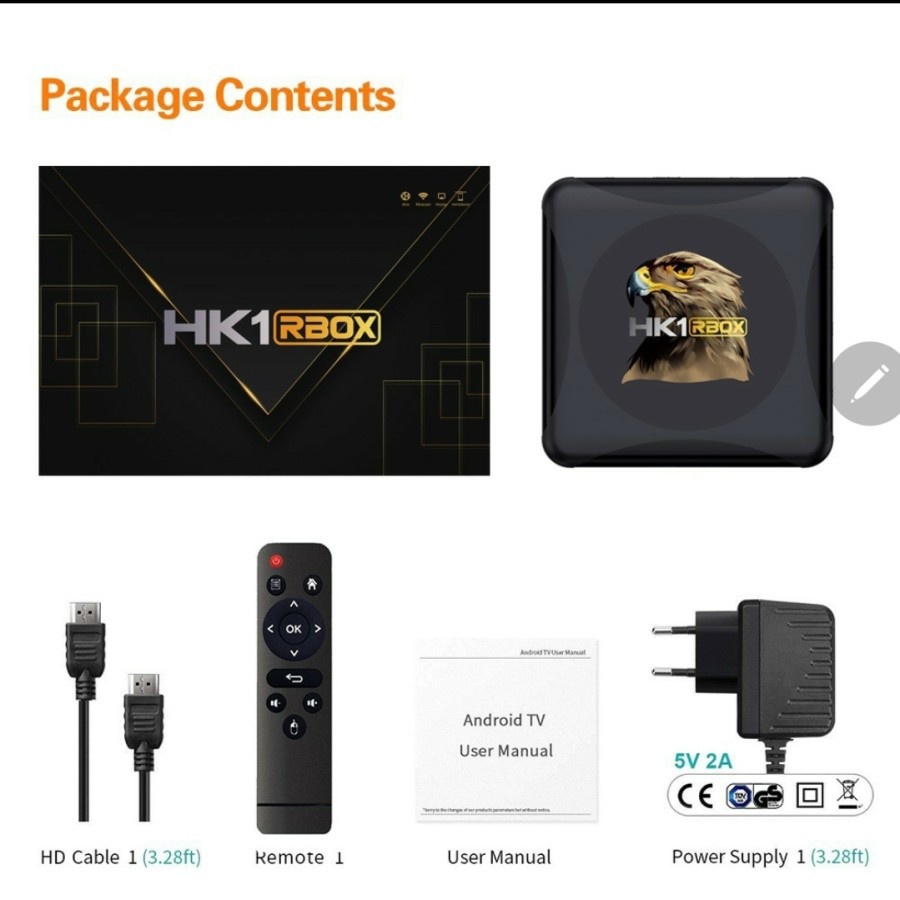TJBOX HK1 R1 mini RBOX Mini Android TV Box 2GB/16GB 5G WiFi Bluetooth 4.0 USB 3.0 STB ANDROID