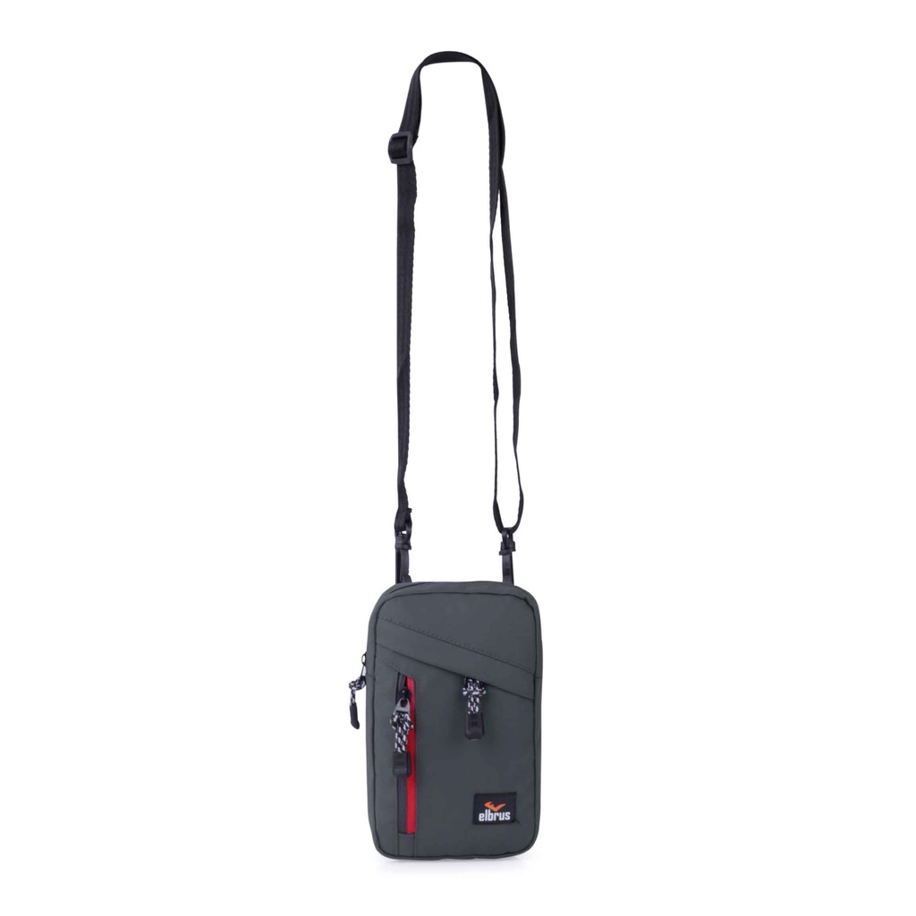 Neckbag Hanging Elbrus Sako Wallet Dompet Handphone dan Kunci Bahan Bimo Waterproof Warna Navy