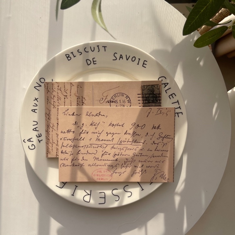 

Postcard Series : Artist Letter