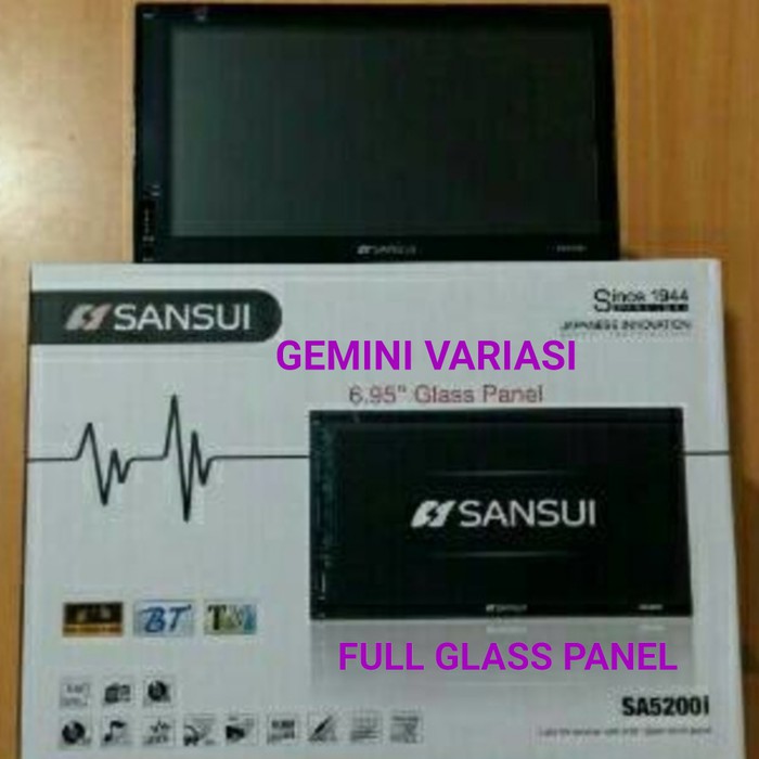HEADUNIT DOUBLEDIN TV MOBIL SANSUI LV B-28 SA-5200I/SA 5200 I/SA-5200 I/SA52