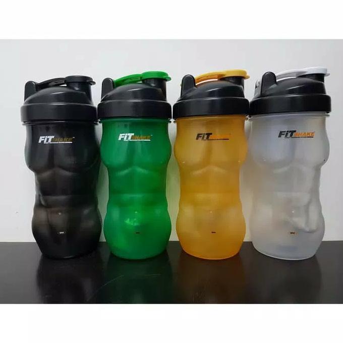 Jual PROMO Fitshake Muscle Shaker Fitness Botol Minum Gym Tumblr