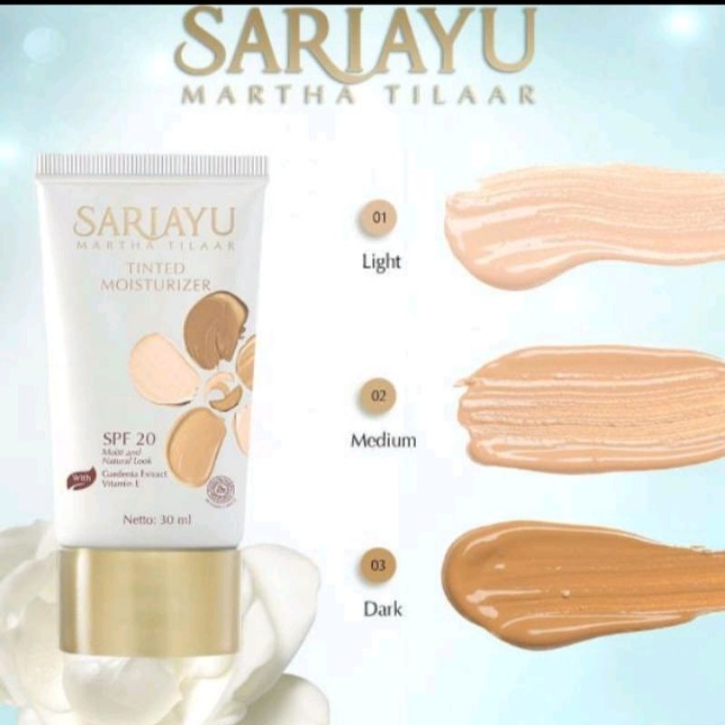 Sariayu Tinted Moisturizer SPF 20 30gr