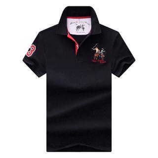  Kaos  Polo Lengan Pendek Kerah  Lapel Untuk Pria  Musim Panas 