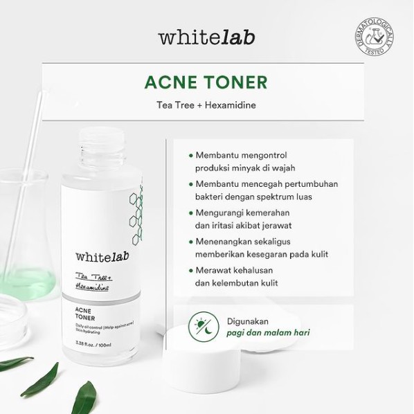 WHITELAB Toner | Exfoliating Acne Soothing Brightening