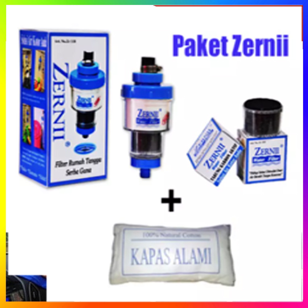 Alat Penjernih Air Zerni Water Filter Saringan Air Filter Air Saringan Kran Air REFIL KARBON AKTIF Karbon Refil Zerni Saringan Air ZERNII / Filter Air ZERNII / ZERNI Karbon Filter Air / Penyaring Air Zerni