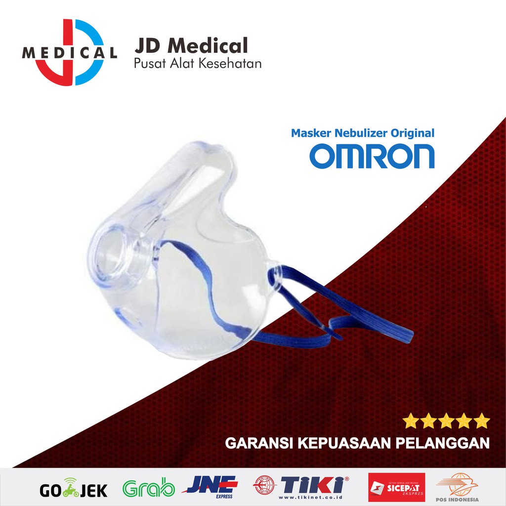 Masker Nebulizer Nebu Alat Uap Dewasa OMRON C-28 / C-29 ORIGINAL OMRON