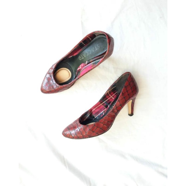 staccato heels preloved