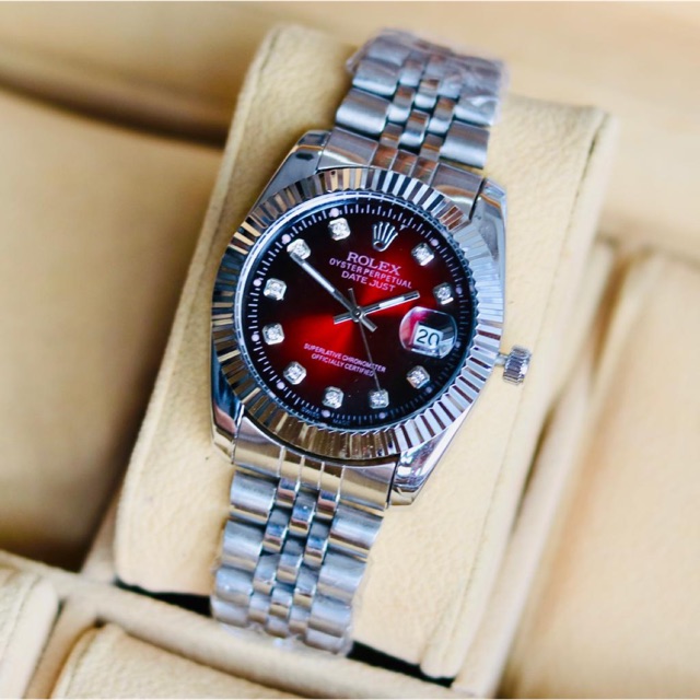 JAM TANGAN WANITA ROLEX OYSTER SILVER