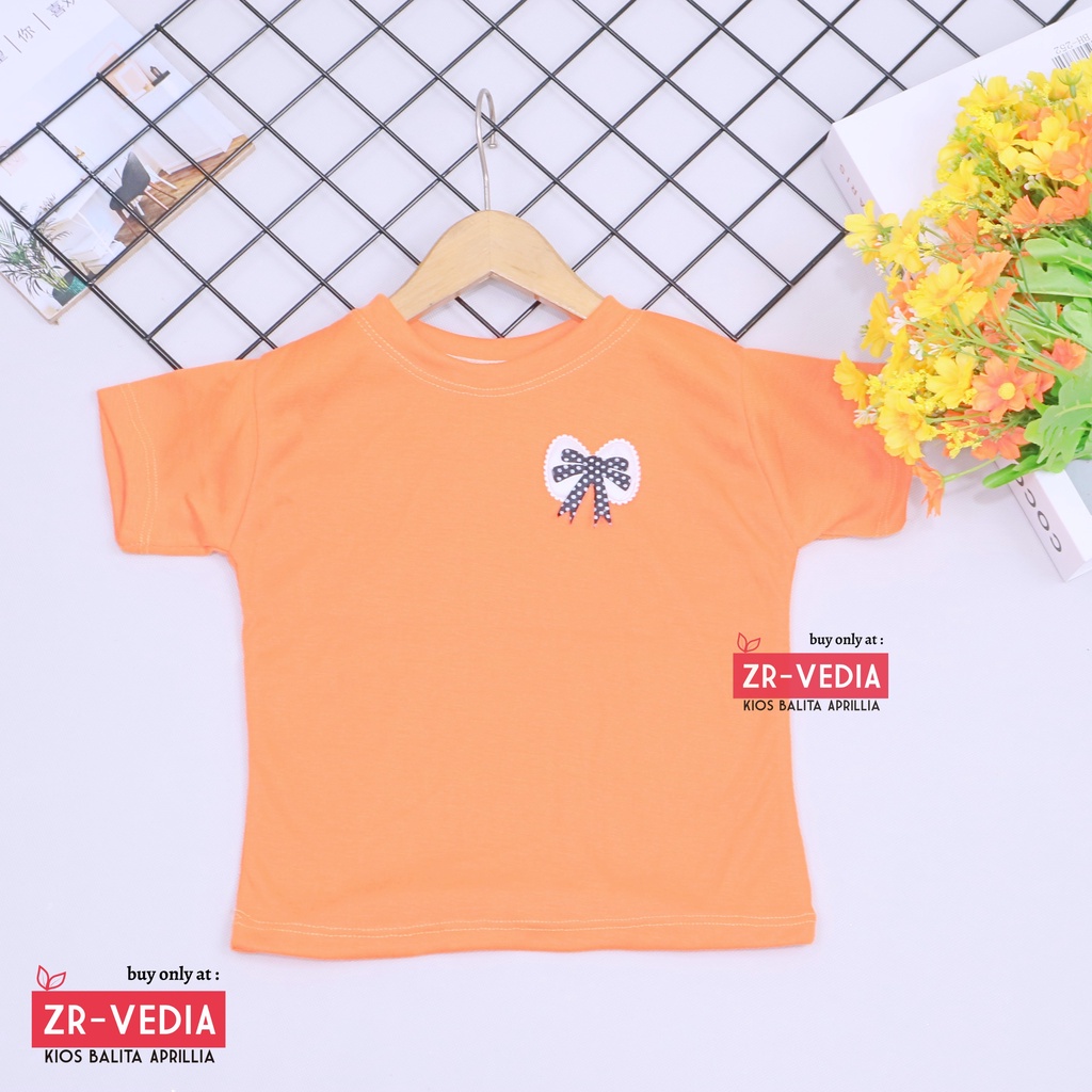 Lolipop Shirt uk 1-2 Tahun / Kaos Anak Perempuan Kids Baju Import Lengan Cewek Blus T-Shirt Polos