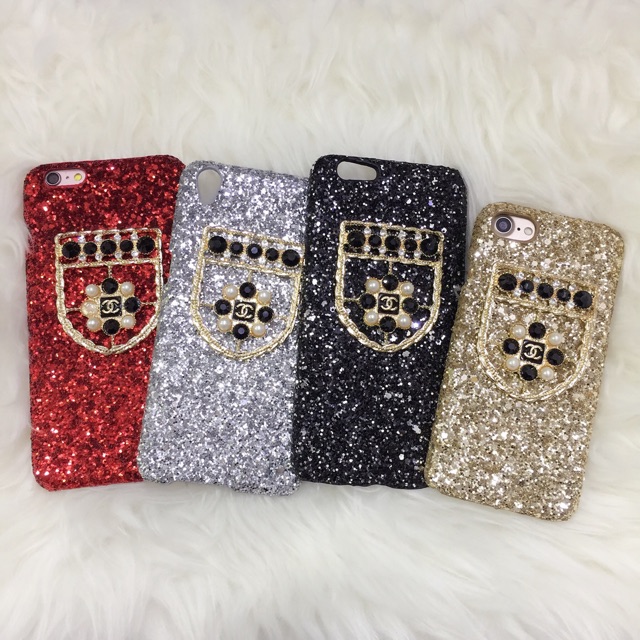 Case Glitter ip 8plus Ip 7 Oppo F1plus