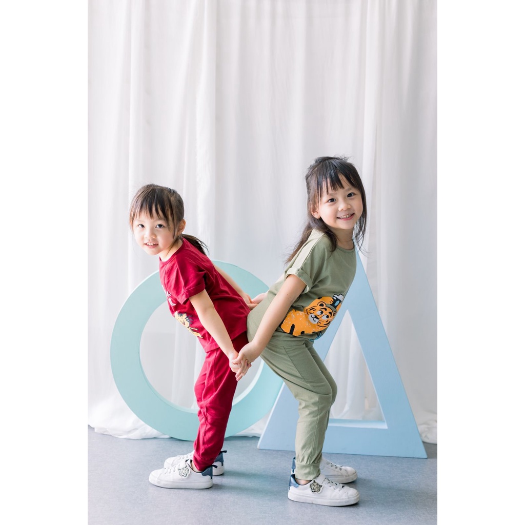 Setelan Anak Boboho Unisex Original Lucuna Pajamas Kaos Super Premium