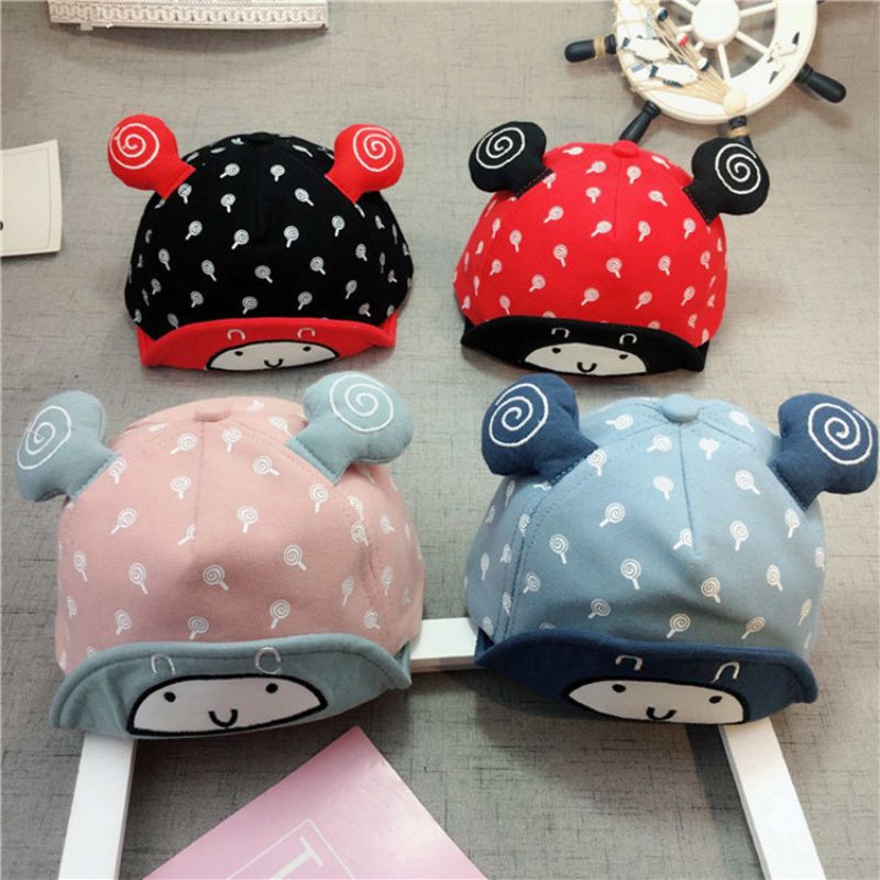 Topi anak bayi baseball Lollipop baby cap hat import CBKS VC