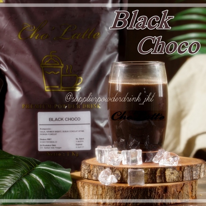 

MINUM-SIAP-DRINK-TO-READY- CHOLATTE BLACK CHOCO POWDER BUBUK MINUMAN ENAK RASA BLACK CHOCO -READY-