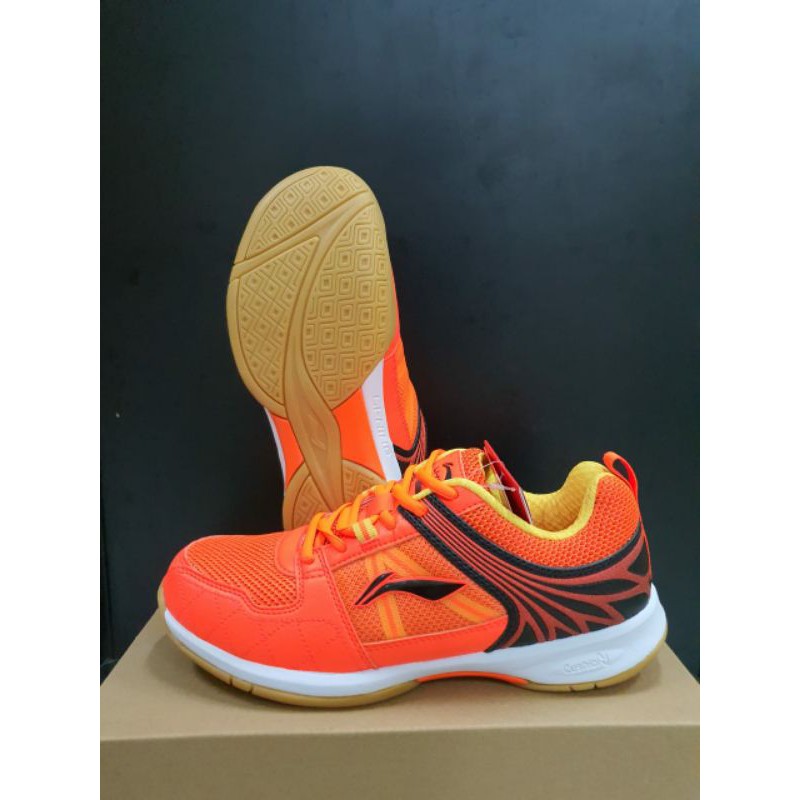 attack/g6/6/lining/sepatu/badminton/original/bulutangis