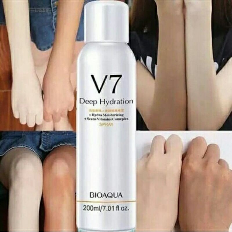 BIOAQUA_V7_DEEP_HYDRATION_TONING_LIGH_WHITENING_CREAM_SPRAY_WITH_VIT_C_200ML_ORI