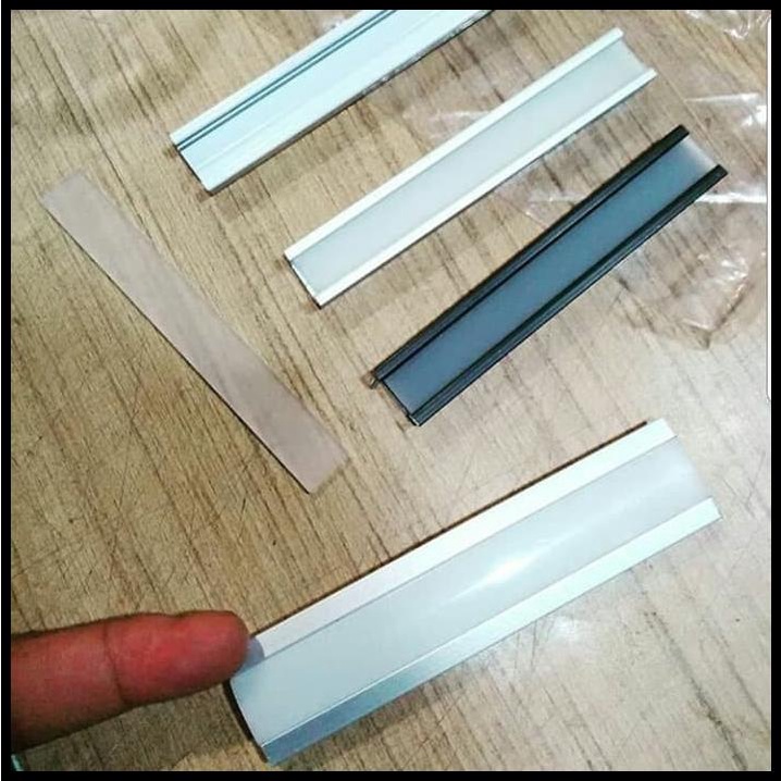Lis Led List Rel Rumah Lampu Led Strip Alumunium Acrylic Cover White