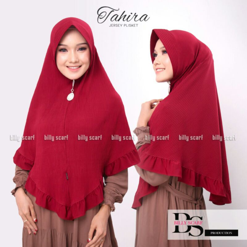 Jilbab Bergo Plisket Jersey Simpel Tahira Ori Billy-3