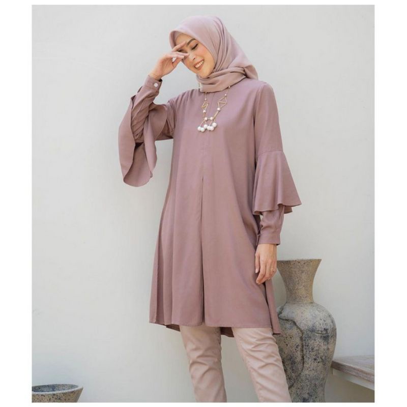 TUNIK TERBARU/LURI TUNIK BAHAN SHAKILA PREMIUM FIT TO L-XL