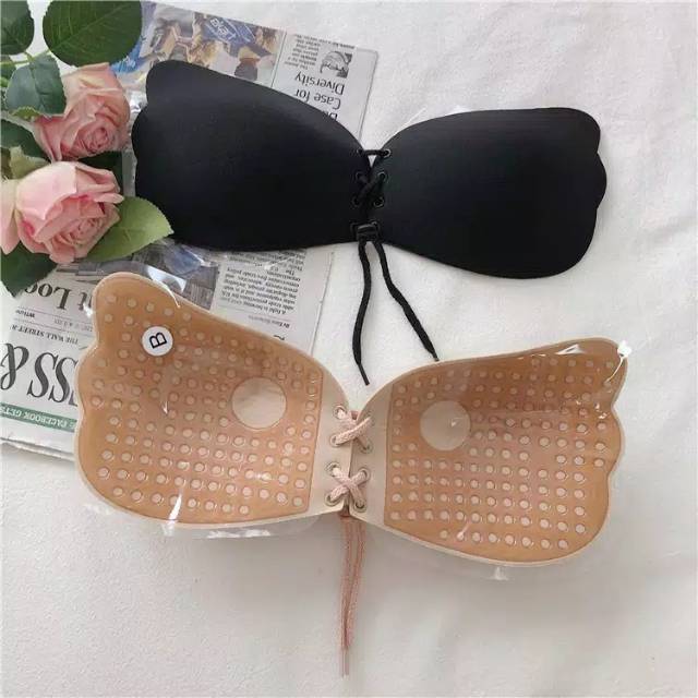 Ready Gojek Ready Bra Tempel Angel Wings Bra Bra Strapless cup A, b, C