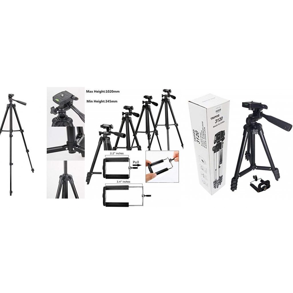 PROMO Tripod Kamera/HP / Ada Holder U/ Tripod for Camera phone 3110 / 3120 BLACK