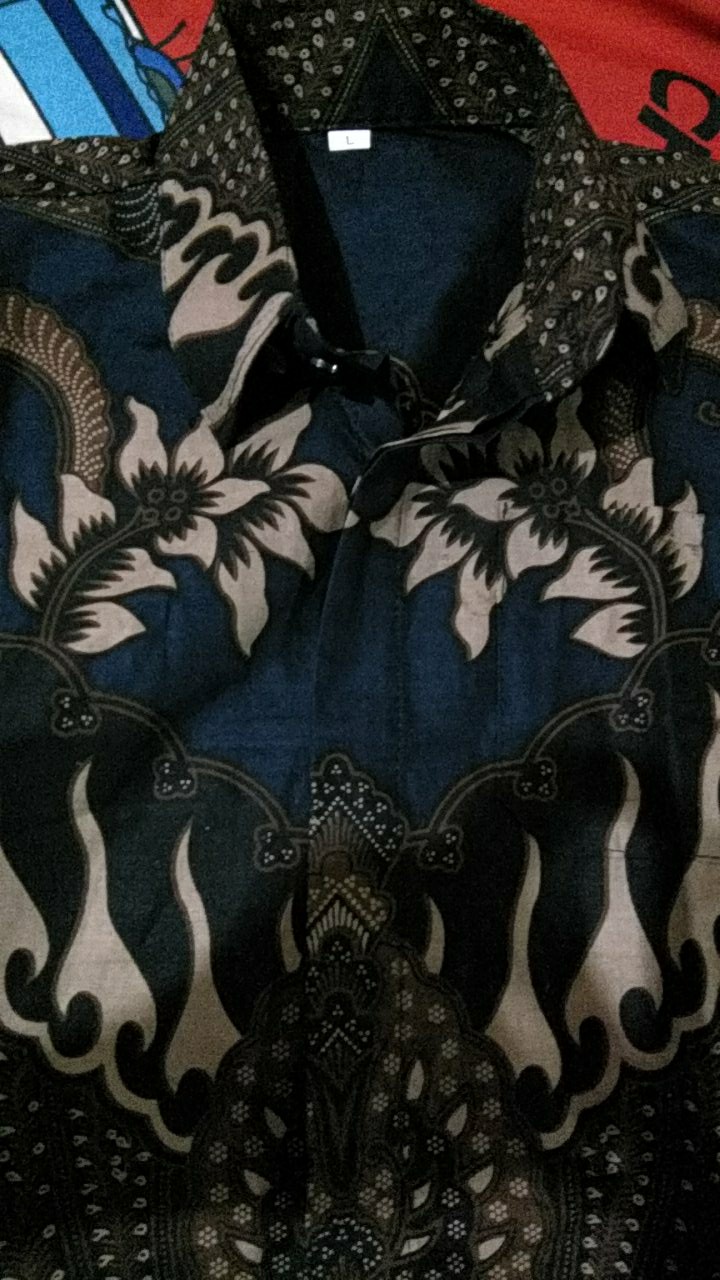 Baju Batik Anak Laki-laki Lengan Panjang Bisa Buat Sekolah Hari Batik