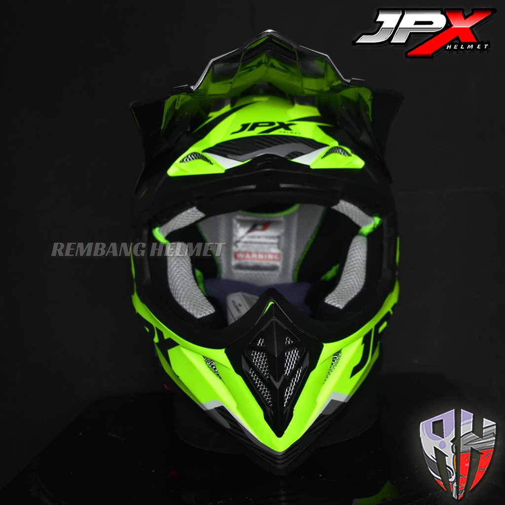 HELM JPX CROSS_FOX1 X35 - YELLOW DOFF PAKET GANTENG GOOGLE SNAIL HELM JPX KLX ORIGINAL HELMET MOTO TRAIL SUPERMOTO HELM FULL FACE MOTO CROSS TERBAIK-1