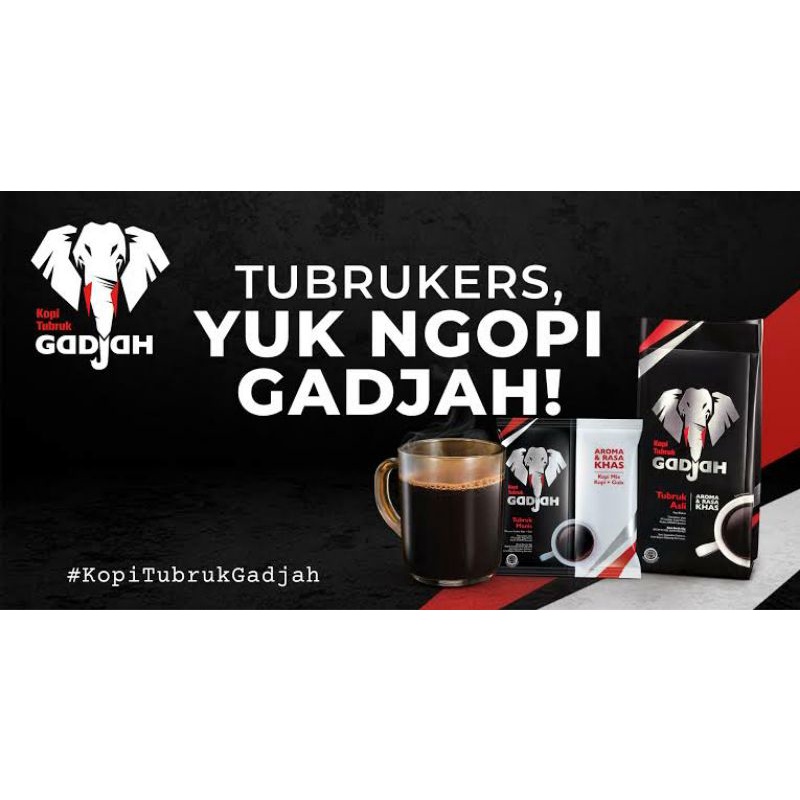 

Kopi Gajah Gadjah Tubruk / Mix Gula Rentengan
