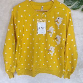  KAOS  IMPORT  WANITA LENGAN  PANJANG  DOLPIN PREMIUM MURAH 