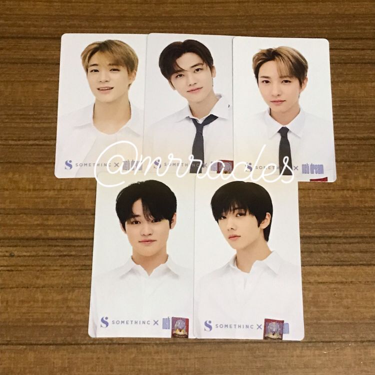 Photocard NCT Dream Somethinc FULLSET
