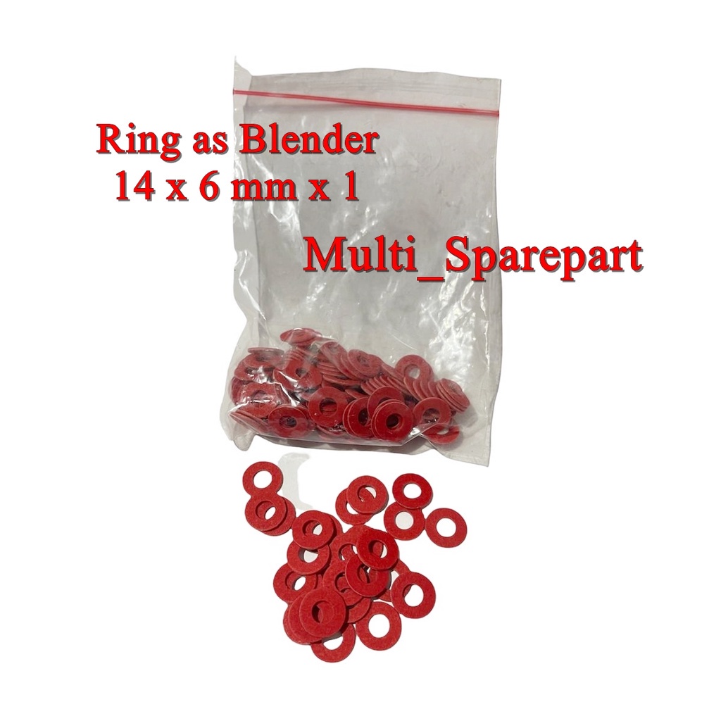 Ring Fiber As Dinamo Kipas Angin DIameter 6 mm Per 20 pcs