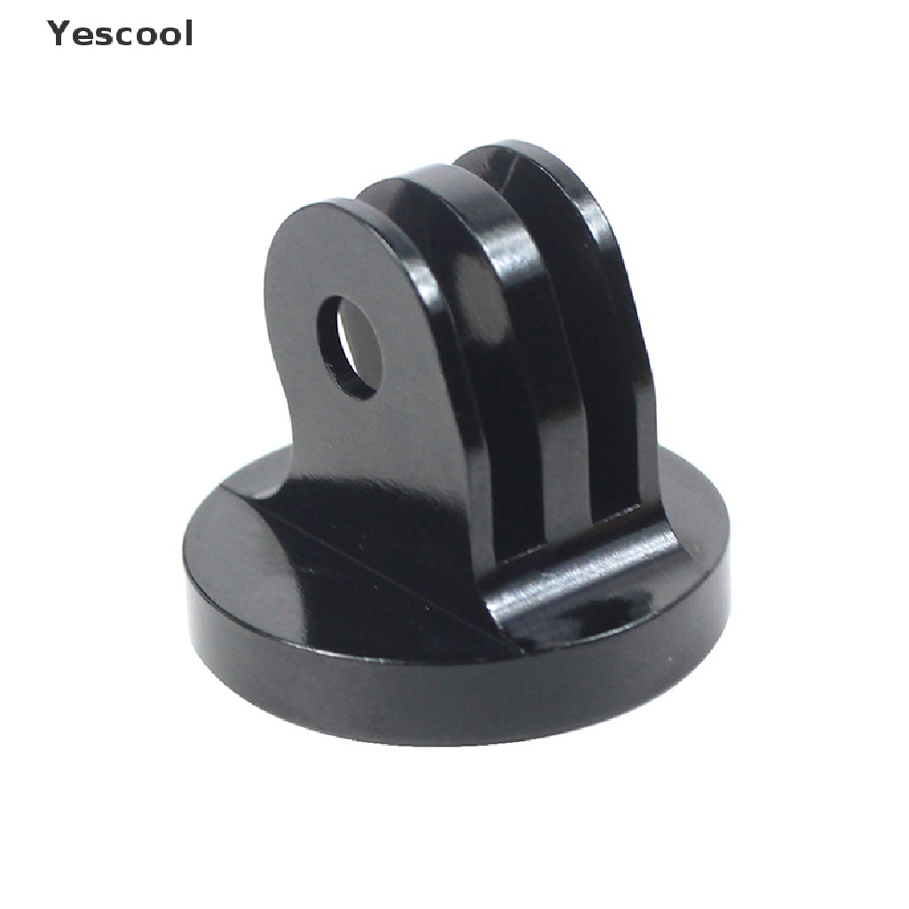 Yescool For Gopro Tripod Mount Adapter 1/4 Thread Adapter CNC Aluminium Alloy .